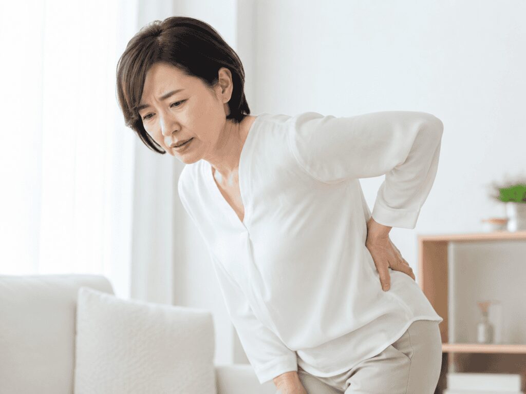 ギックリ腰のイメージ